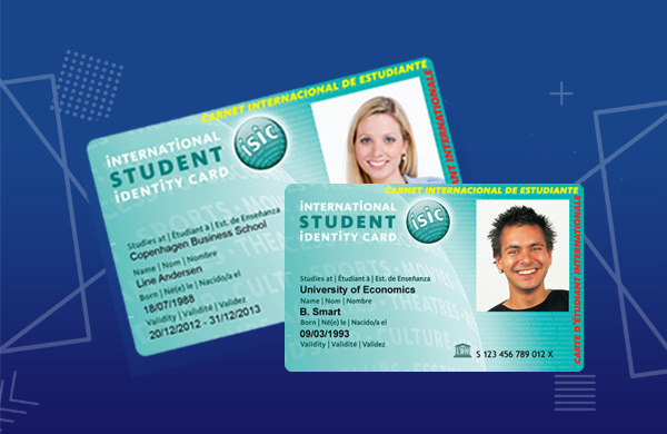 Student, Teacher, Youth Travel and Academic Staff Card Holders